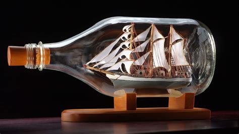 How is a Ship in a Bottle Made: A Journey Through Craftsmanship and Imagination